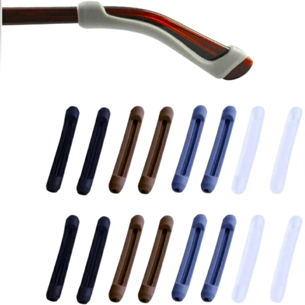 Anti-Slip Eyeglasses Holder & Ear Cushion 4 Pairs (2x4